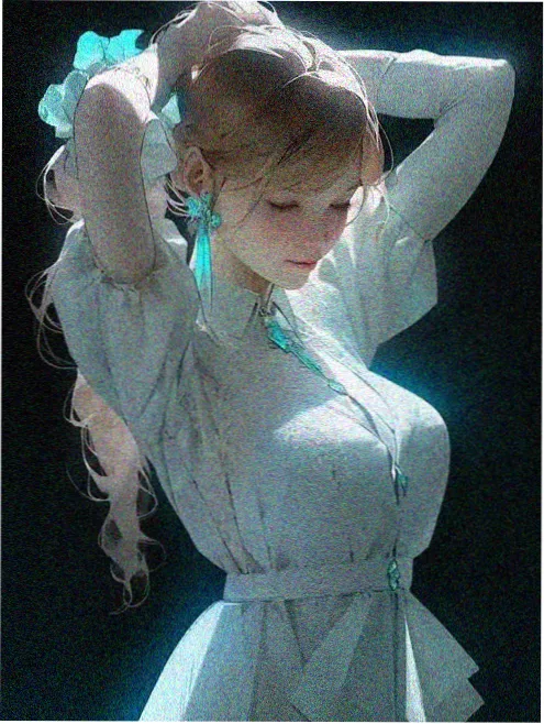 治愈系百合小说《海雾里的灯塔》封面